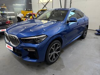 2020 BMW X6 30d III (G06), синий, 7300000 рублей, вид 2
