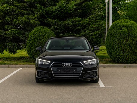 2019 Audi A4 V (B9), чёрный, 2155000 рублей, вид 2