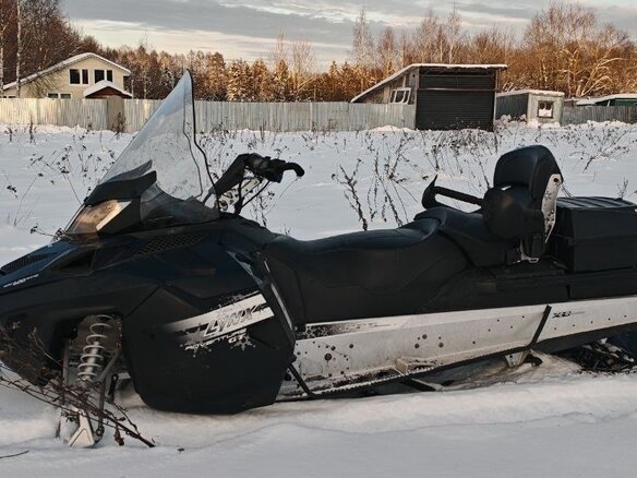2010 BRP Lynx Adventure, чёрный - вид 2