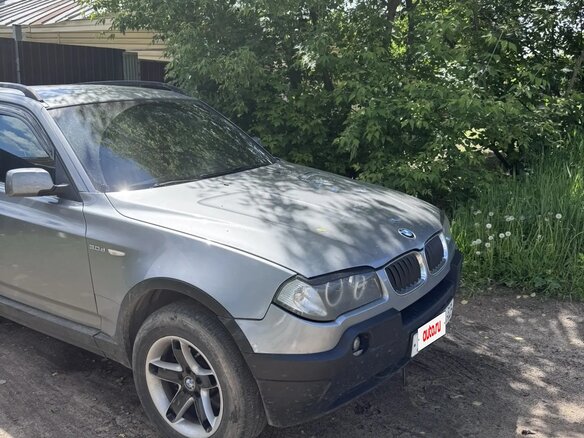 2004 BMW X3 30d I (E83), серый, 990000 рублей - вид 4