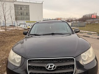 2006 Hyundai Santa Fe II, чёрный, 900000 рублей, вид 2