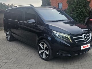 2017 Mercedes-Benz V-Класс Long 200 d длинный III (W447), синий, 4125000 рублей, вид 1
