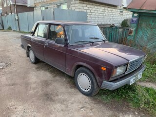 2006 Lada (ВАЗ) 2107, пурпурный, 85000 рублей, вид 1