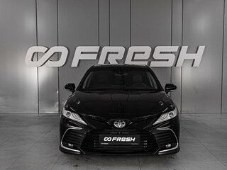2021 Toyota Camry VIII (XV70) Рестайлинг, чёрный, 4150000 рублей, вид 3