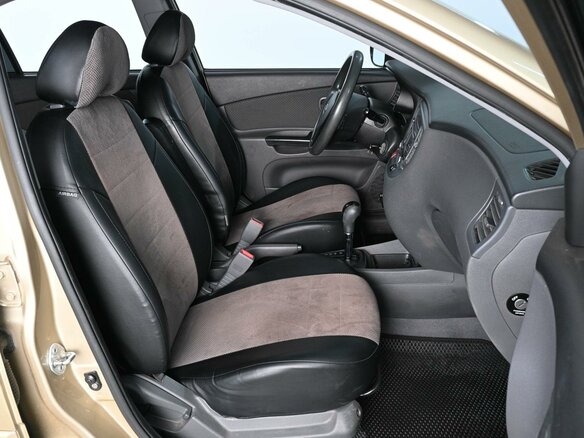2011 Kia Rio II Рестайлинг, бежевый, 649000 рублей - вид 7