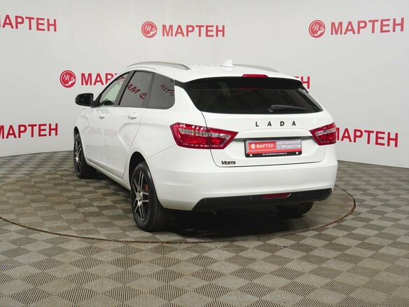 2018 Lada (ВАЗ) Vesta SW I, белый, 937000 рублей - вид 5