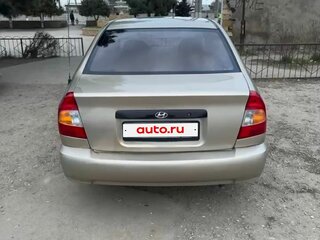 2007 Hyundai Accent ТагАЗ II, бежевый, 470000 рублей, вид 4
