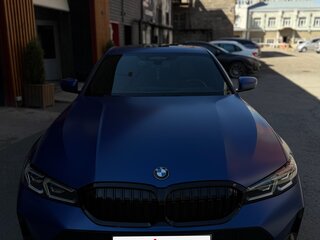 2022 BMW 3 серии 320i VII (G2x) Рестайлинг, синий, 4700000 рублей, вид 4