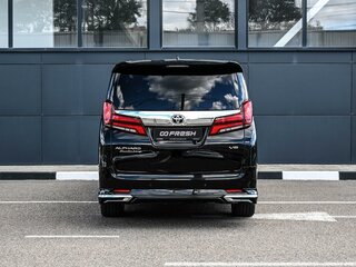2019 Toyota Alphard III Рестайлинг, чёрный, 4349000 рублей, вид 4