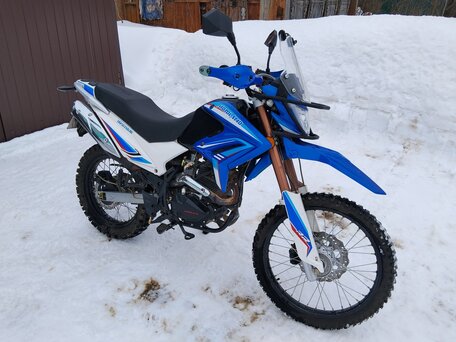 2021 Motoland Enduro 250, синий, 140000 рублей, вид 1