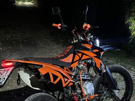 2017 Racer Enduro, оранжевый, 80000 рублей, вид 3