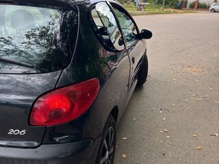 2006 Peugeot 206, чёрный, 230000 рублей, вид 3
