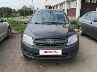 2014 Lada (ВАЗ) Granta I, чёрный, 280000 рублей, вид 2