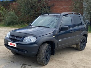 2014 Chevrolet Niva I Рестайлинг, синий, 450000 рублей, вид 1