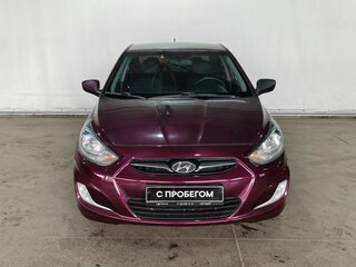 2012 Hyundai Solaris I, фиолетовый, 687000 рублей, вид 2