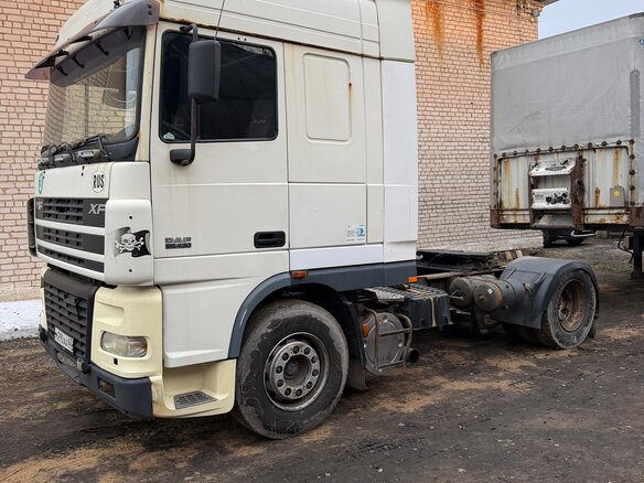 2007 DAF XF 95, белый, 1400000 рублей - вид 1
