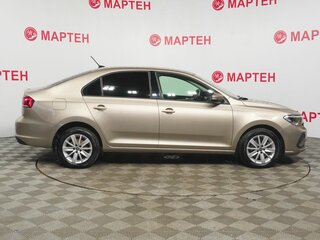 2020 Volkswagen Polo VI, бежевый, 1498000 рублей, вид 4