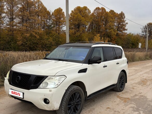 2012 Nissan Patrol VI (Y62), белый
