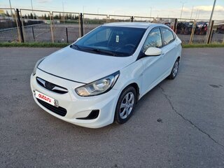 2012 Hyundai Solaris I, белый, 455000 рублей, вид 1