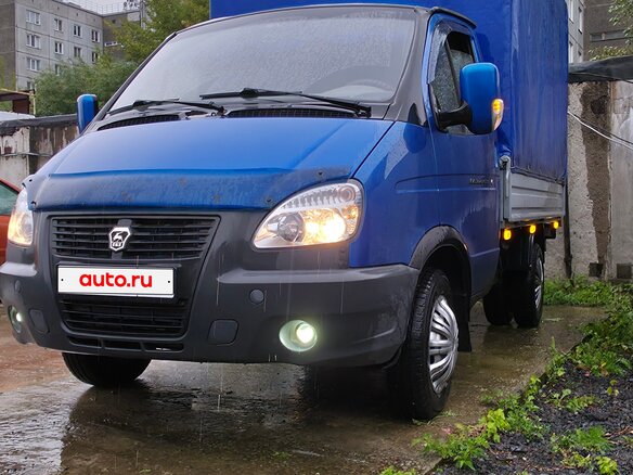 2009 ГАЗ ГАЗель (3302), синий, 890000 рублей - вид 14