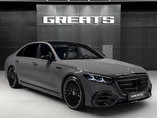 2026 Mercedes-Benz S-Класс 580 Long 4MATIC VII (W223) Рестайлинг, серый, 28570000 рублей, вид 3