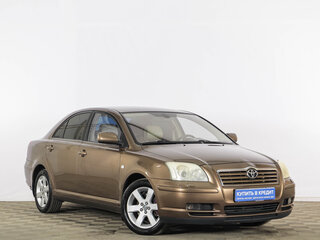 2006 Toyota Avensis II, коричневый, 999000 рублей, вид 1