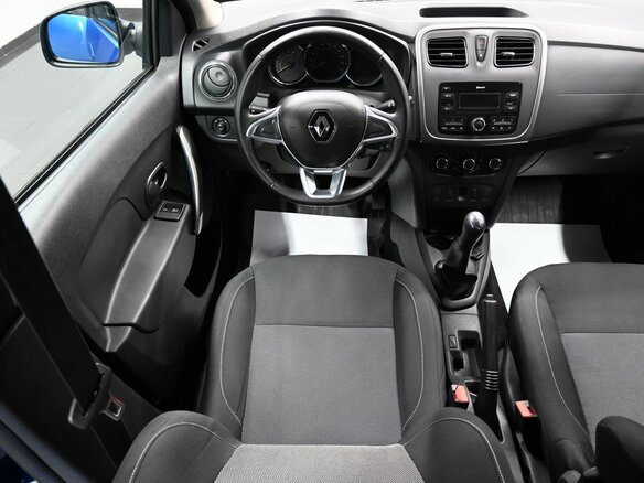 2019 Renault Logan Stepway II Рестайлинг, синий, 1020000 рублей - вид 10
