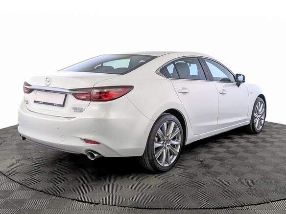 2023 Mazda 6 Atenza III (GJ) Рестайлинг 2, белый - вид 1