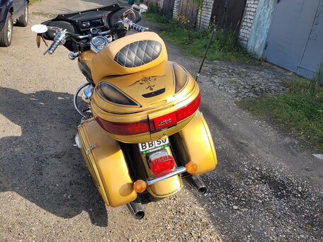 2001 Kawasaki VN1500 Vulcan, золотистый, 550000 рублей, вид 3