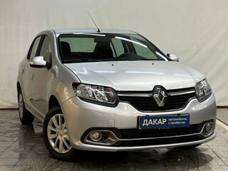 2015 Renault Logan II, серебристый, 650000 рублей, вид 2
