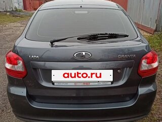 2016 Lada (ВАЗ) Granta I, серый, 580000 рублей, вид 1