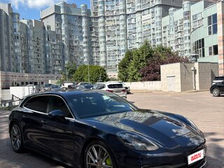 2019 Porsche Panamera 4S E-Hybrid Sport Turismo II, синий, 9500000 рублей, вид 3