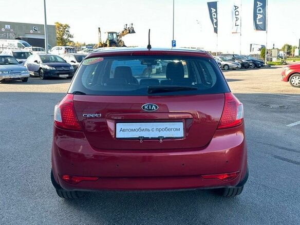 2011 Kia Ceed I Рестайлинг, красный - вид 5