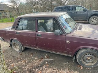 2006 Lada (ВАЗ) 2107, пурпурный, 70000 рублей, вид 3