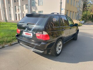 2003 BMW X5 3.0d I (E53), чёрный, 1060000 рублей, вид 4