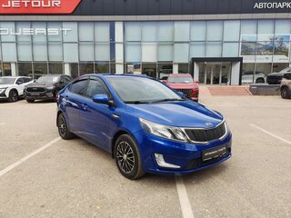 2012 Kia Rio 5-speed III, синий, 879000 рублей, вид 1