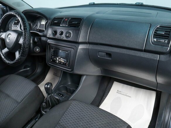 2013 Skoda Fabia II Рестайлинг, серый, 529000 рублей - вид 12