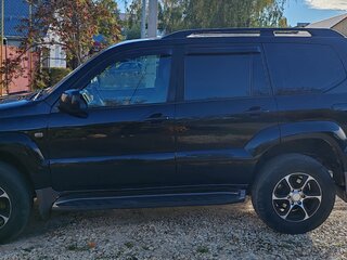 2004 Toyota Land Cruiser Prado 4-speed 120 Series, чёрный, 2150000 рублей, вид 2