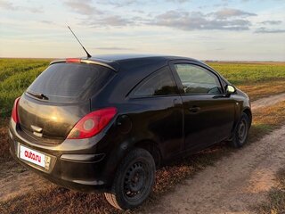 2008 Opel Corsa D, чёрный, 315000 рублей, вид 3