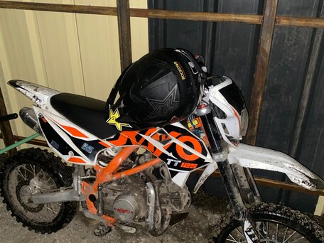 2024 Kayo Basic TT125, оранжевый, 80000 рублей, вид 3