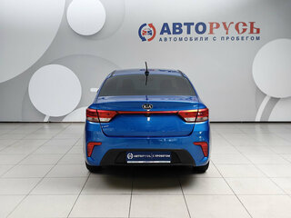 2018 Kia Rio IV, синий, 1325000 рублей, вид 4