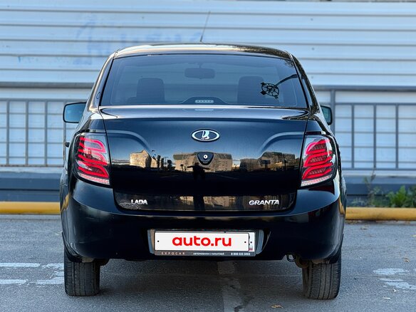 2014 Lada (ВАЗ) Granta I, чёрный - вид 21