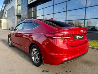 2018 Hyundai Elantra VI (AD), красный, 1450000 рублей, вид 3