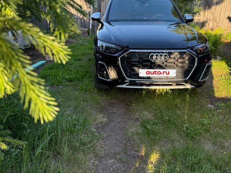 2022 Audi Q5 45 TFSI II (FY) Рестайлинг, чёрный, 4500000 рублей, вид 2