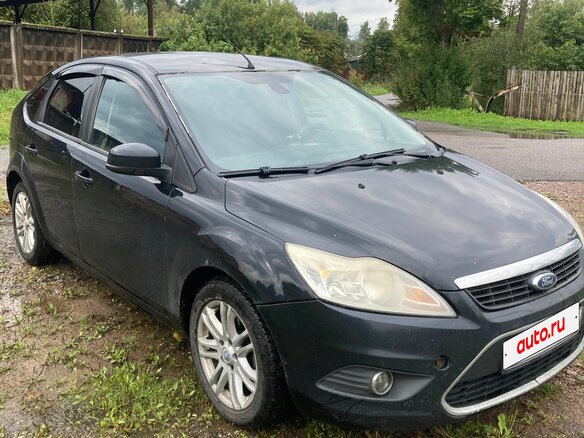 2008 Ford Focus II Рестайлинг, чёрный, 420000 рублей - вид 2