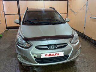 2012 Hyundai Solaris I, бежевый, 580000 рублей, вид 1