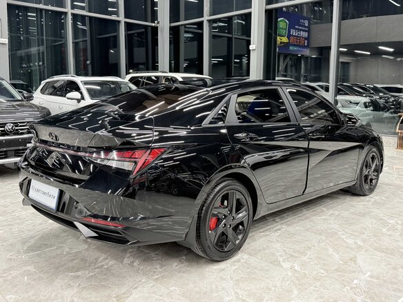 2022 Hyundai Elantra VII (CN7), чёрный - вид 5