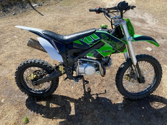 2022 VMC (Vento) Enduro CG250, зелёный, 55000 рублей - вид 3