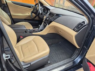2010 Hyundai Sonata VI (YF), синий, 925000 рублей, вид 4