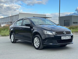 2013 Volkswagen Polo V, чёрный, 779000 рублей, вид 5